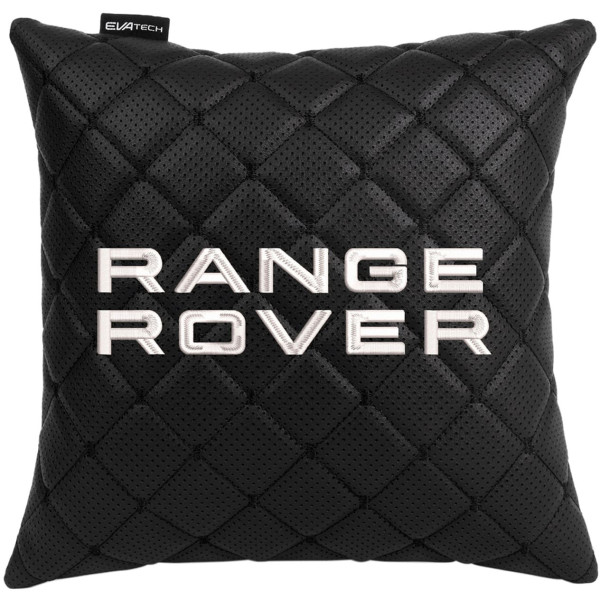 Фото - Автомобильная подушка EVAtech ECO Range Rover черная с черной нитью (SPSCSBBV076) Фото - Автомобильная подушка EVAtech ECO Range Rover черная с черной нитью (SPSCSBBV076)