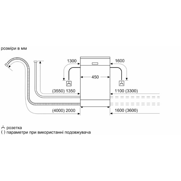 Фото - Посудомийна машина вбудована Bosch SPV2IKX01K