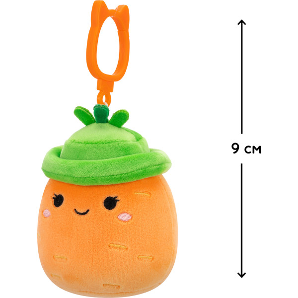 Фото - Мягкая игрушка SQUISHMALLOWS МОРКОВКА КАРОЛИНА 9 см (SQCP00462)