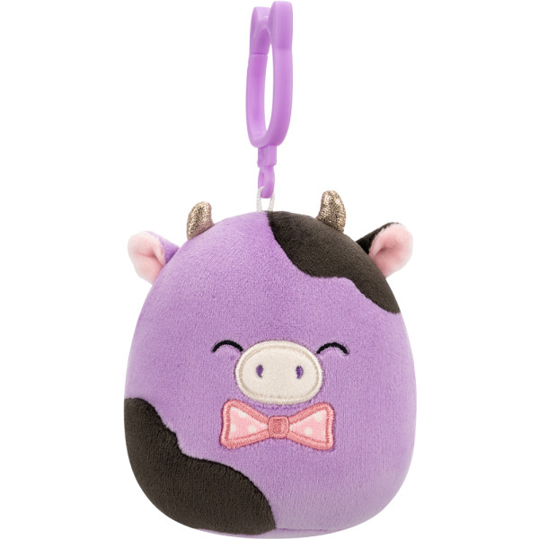 Фото - М'яка іграшка SQUISHMALLOWS КОРІВКА АЛЕКСІ 9 см (SQCP00463)