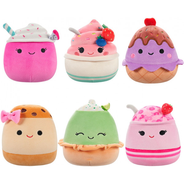 Фото - Мягкая игрушка животное SQUISHMALLOWS ВЕСЕЛЫЕ ДЕСЕРТИКИ (SQCR05583)