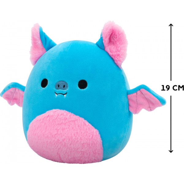 Фото - Мягкая игрушка животное SQUISHMALLOWS ЛЕТУЧАЯ МЫШЬ БОЙЛ 19 см (SQCR06579)