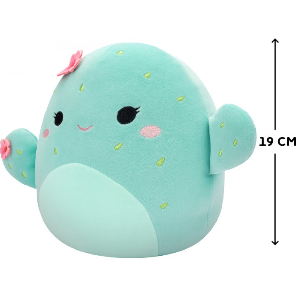 Фото - Мягкая игрушка животное SQUISHMALLOWS КАКТУС ГРАЦИЕЛЛА 19 см (SQCR06580)
