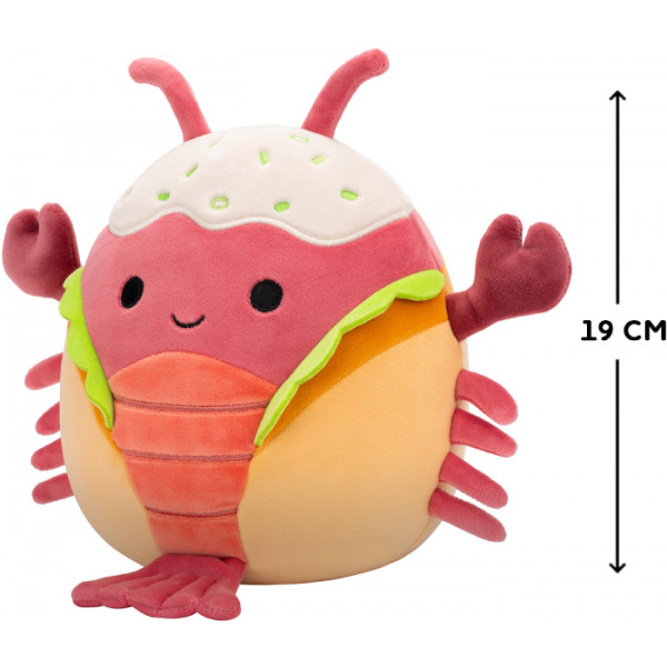 Фото - М'яка іграшка SQUISHMALLOWS ЛОБСТЕР ЛОРОНО 19 cm (SQCR06592)