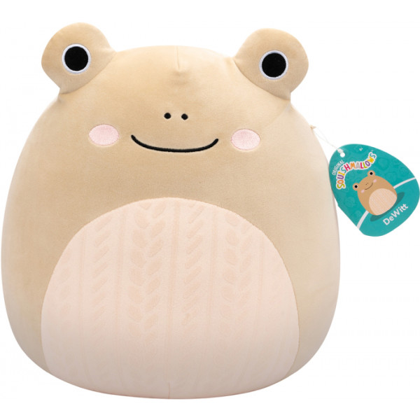 Фото - М'яка іграшка SQUISHMALLOWS ЖАБА ДЕ ВІТТ 30 cm (SQCR06687)