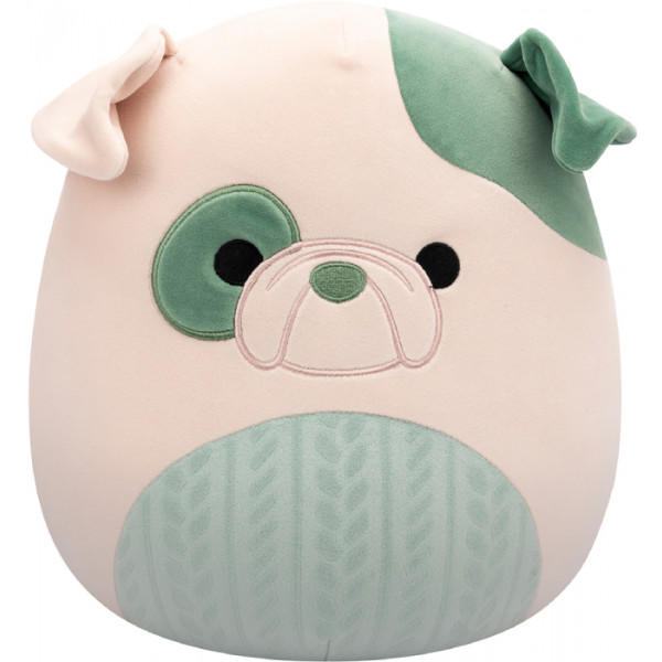 Фото - М'яка іграшка SQUISHMALLOWS БУЛЬДОГ АВГУСТІН 30 cm (SQCR06691)