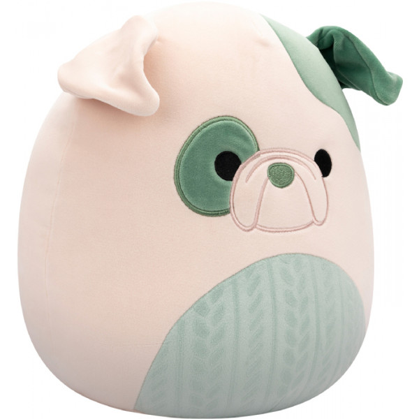 Фото - М'яка іграшка SQUISHMALLOWS БУЛЬДОГ АВГУСТІН 30 cm (SQCR06691)
