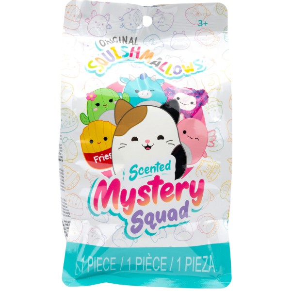Фото - Мягкая игрушка-сюрприз SQUISHMALLOWS ВЕСЕЛЫЕ ФРУКТИКИ 13 cм (SQCR07568)
