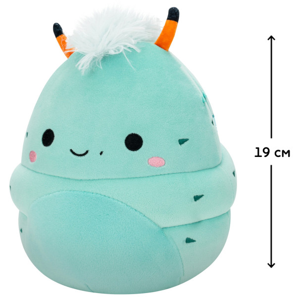 Фото - М'яка іграшка SQUISHMALLOWS РОГАТА ГУСЕНИЦЯ ОЛЬТІ 19 см (SQCR07941)