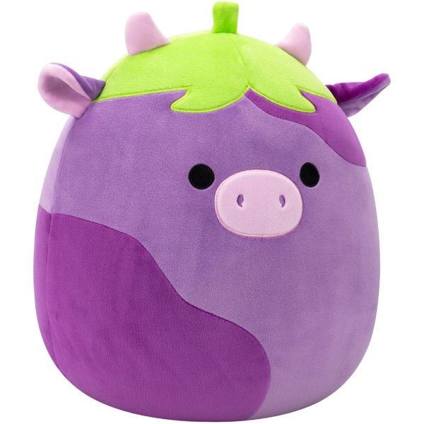 Фото - М'яка іграшка SQUISHMALLOWS КОРІВКА-БАКЛАЖАН ФРЕДЕРИК 30 см (SQCR07969)