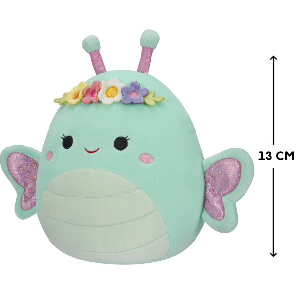 Фото - М'яка іграшка SQUISHMALLOWS МЕТЕЛИК РЕЙНА 13 см (SQER00814)
