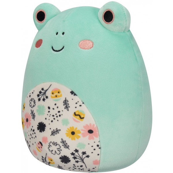 Фото - М'яка іграшка герой SQUISHMALLOWS ЖАБА ФРІД 13 см (SQER00818)