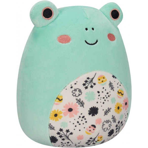 Фото - М'яка іграшка герой SQUISHMALLOWS ЖАБА ФРІД 13 см (SQER00818)