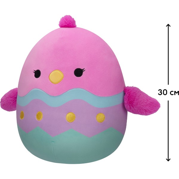 Фото - М'яка іграшка SQUISHMALLOWS ПТАШЕНЯ ІМПРЕССА 30 см (SQER00914)