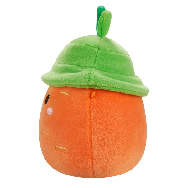 Фото - Мягкая игрушка SQUISHMALLOWS МОРКОВКА КАРОЛИНА В ШЛЯПЕ 13 см (SQER01182)
