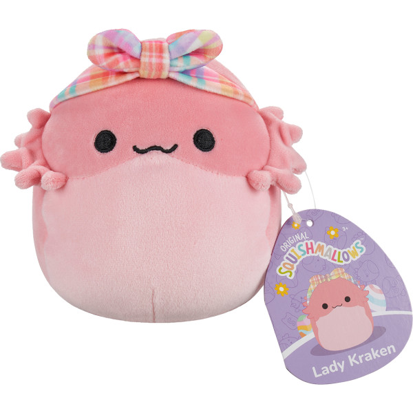 Фото - Мягкая игрушка животное SQUISHMALLOWS КОРАЛЛОВЫЙ ДРАКОН 13 см (SQER01184)