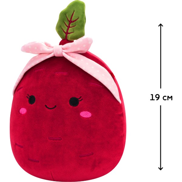 Фото - Мягкая игрушка SQUISHMALLOWS СВЕКЛА КЛАВДИЯ 19 см (SQER01204)