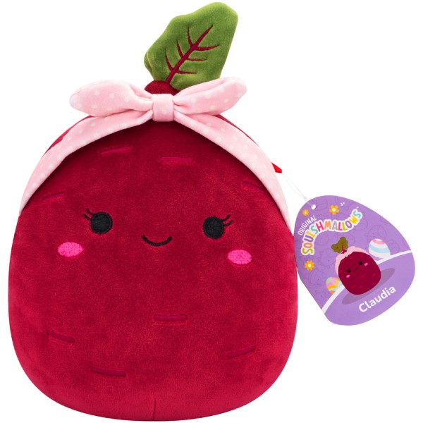 Фото - Мягкая игрушка SQUISHMALLOWS СВЕКЛА КЛАВДИЯ 19 см (SQER01204)