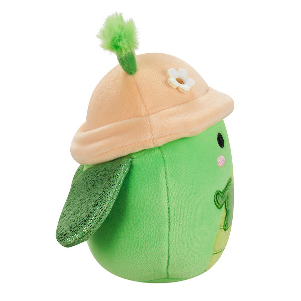 Фото - Мягкая игрушка животное SQUISHMALLOWS БОГОМОЛ ТРЕНТОН В ШЛЯПЕ 19 см (SQER01217)