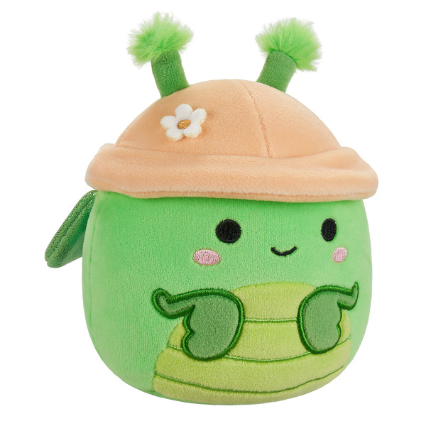 Фото - Мягкая игрушка животное SQUISHMALLOWS БОГОМОЛ ТРЕНТОН В ШЛЯПЕ 19 см (SQER01217)