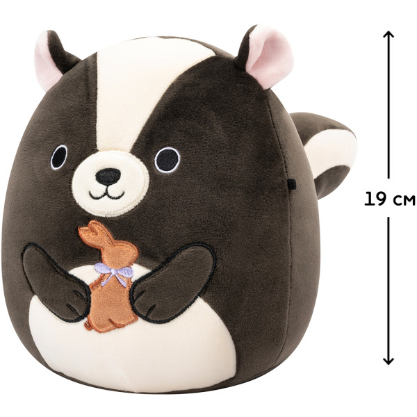 Фото - Мягкая игрушка животное SQUISHMALLOWS СКУНС СКАЙЛЕР 19 см (SQER01228)