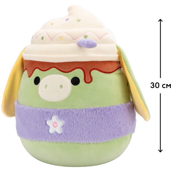 Фото - Мягкая игрушка животное SQUISHMALLOWS ОСЛИК ДЖУНИПЕР 30 см (SQER01261)