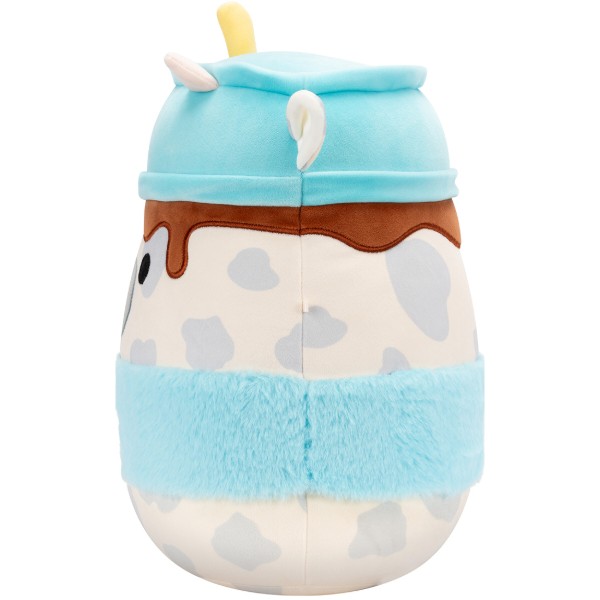 Фото - М'яка іграшка SQUISHMALLOWS СІРА КОРІВКА 30 см (SQER01263)