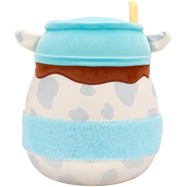 Фото - М'яка іграшка SQUISHMALLOWS СІРА КОРІВКА 30 см (SQER01263)