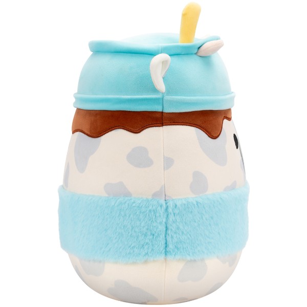 Фото - М'яка іграшка SQUISHMALLOWS СІРА КОРІВКА 30 см (SQER01263)