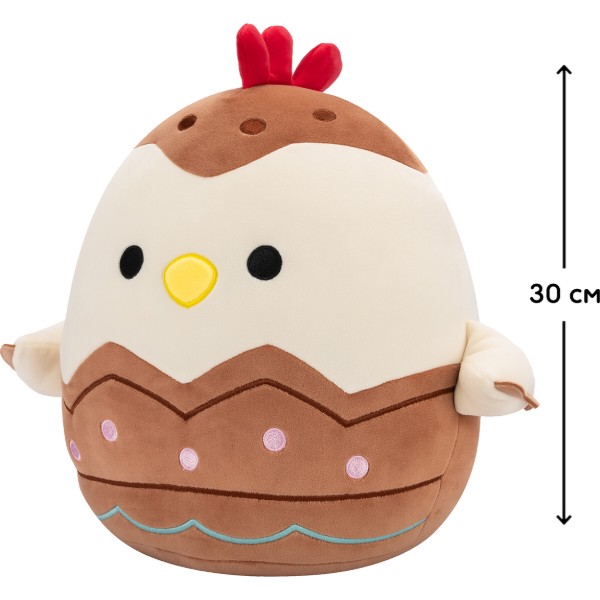 Фото - Мягкая игрушка животное SQUISHMALLOWS ПЕТУШОК ТОД 30 см (SQER01264)