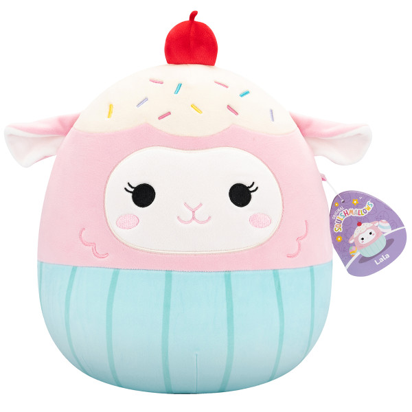 Фото - М'яка іграшка SQUISHMALLOWS ЯГНЯ ЛАЛА В КОСТЮМІ 30 см (SQER01265)