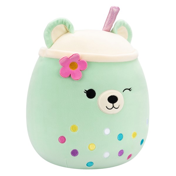 Фото - Мягкая игрушка животное SQUISHMALLOWS МЯТНЫЙ МЕДВЕДЬ 30 см (SQER01266)