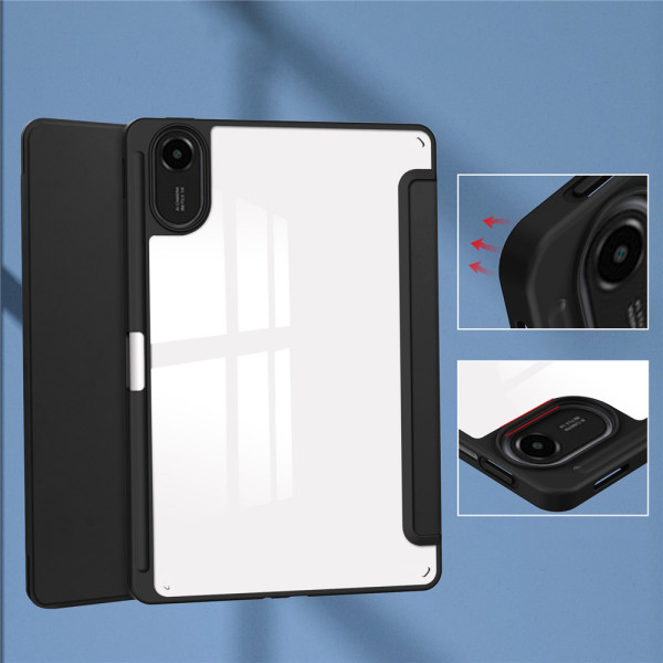 Фото - Чохол для планшета BeCover Soft Edge з кріпленням для стілусу for Xiaomi Redmi Pad 2 11.0" Black (713656)