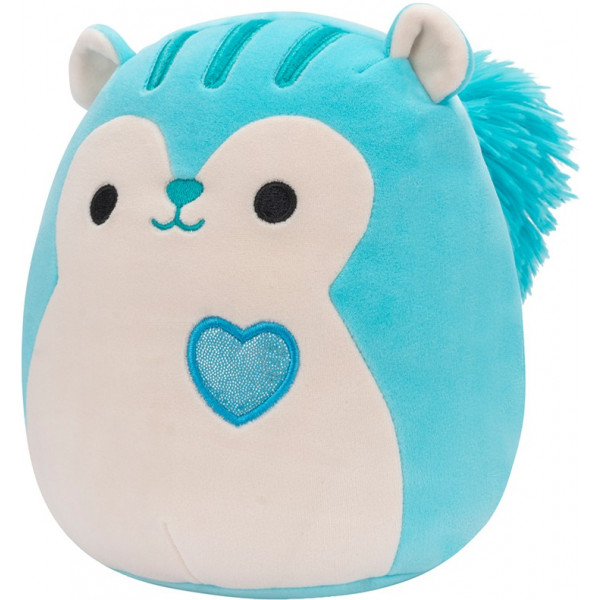 Фото - М'яка іграшка герой SQUISHMALLOWS БІЛКА САНТЬЯГО 13 см (SQVA00788)