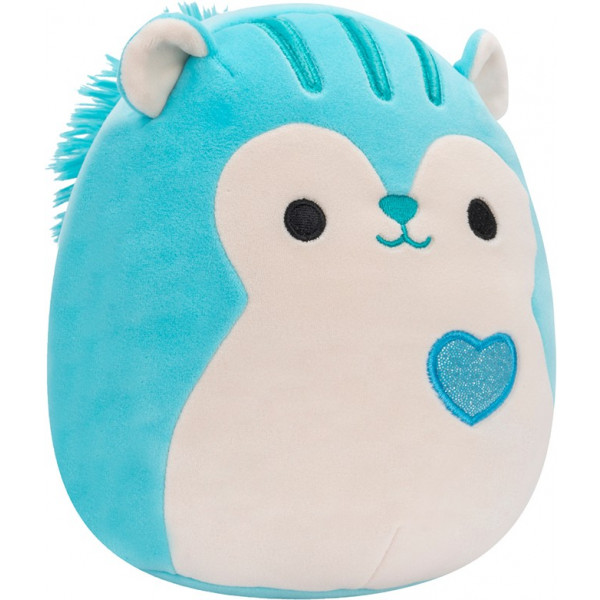 Фото - М'яка іграшка герой SQUISHMALLOWS БІЛКА САНТЬЯГО 13 см (SQVA00788)