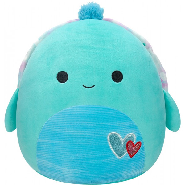 Фото - М'яка іграшка герой SQUISHMALLOWS ЧЕРЕПАХА КАСКАД 13 см (SQVA00808)