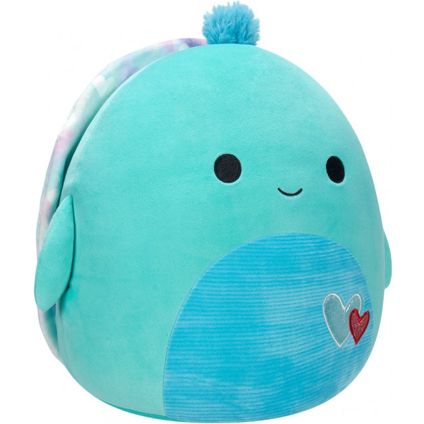 Фото - М'яка іграшка герой SQUISHMALLOWS ЧЕРЕПАХА КАСКАД 13 см (SQVA00808)