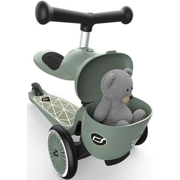 Фото - Триколісний самокат Scoot&Ride Highwaykick-1 Lifestyle Зелений (SR-210621-GREENLINES)