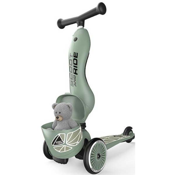 Фото - Триколісний самокат Scoot&Ride Highwaykick-1 Lifestyle Зелений (SR-210621-GREENLINES)