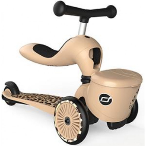 Фото - Триколісний самокат Scoot&Ride Highwaykick-1 Lifestyle Леопард (SR-210621-LEOPARD)