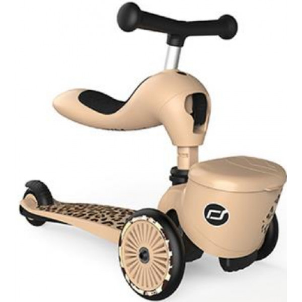 Фото - Триколісний самокат Scoot&Ride Highwaykick-1 Lifestyle Леопард (SR-210621-LEOPARD)