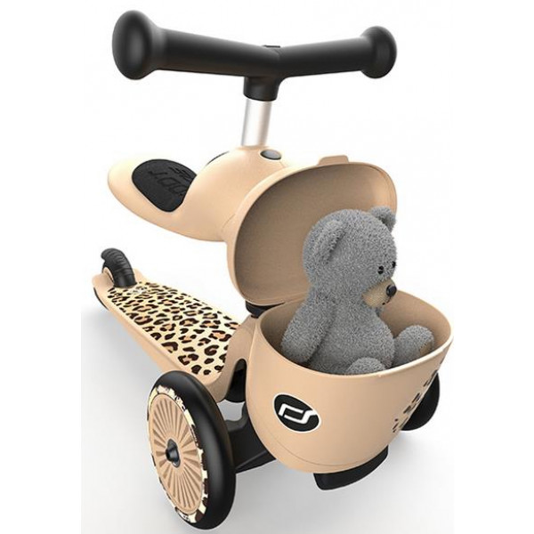 Фото - Триколісний самокат Scoot&Ride Highwaykick-1 Lifestyle Леопард (SR-210621-LEOPARD)