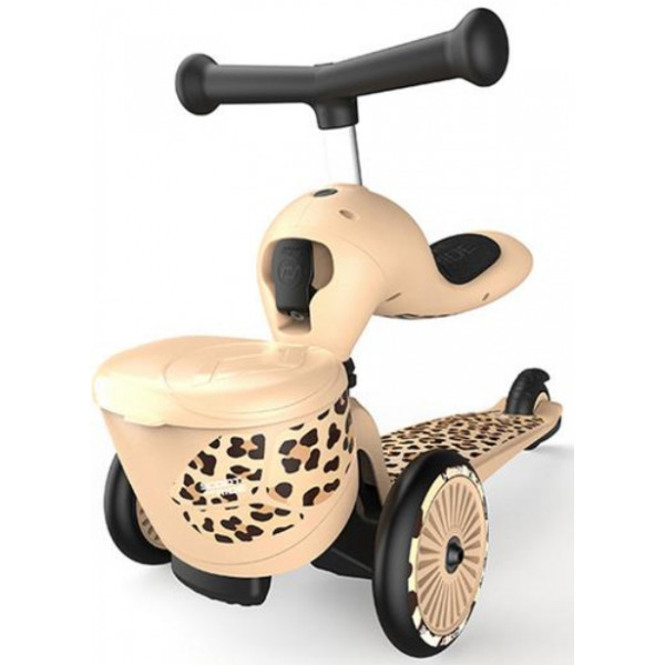 Фото - Триколісний самокат Scoot&Ride Highwaykick-1 Lifestyle Леопард (SR-210621-LEOPARD)