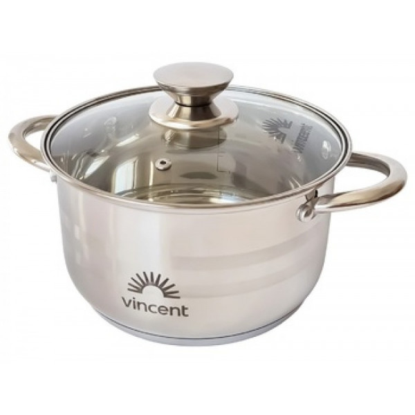 Фото - Каструля Vincent 22 см 4.5 л (VC-3184-22) Фото - Каструля Vincent 22 см 4.5 л (VC-3184-22)