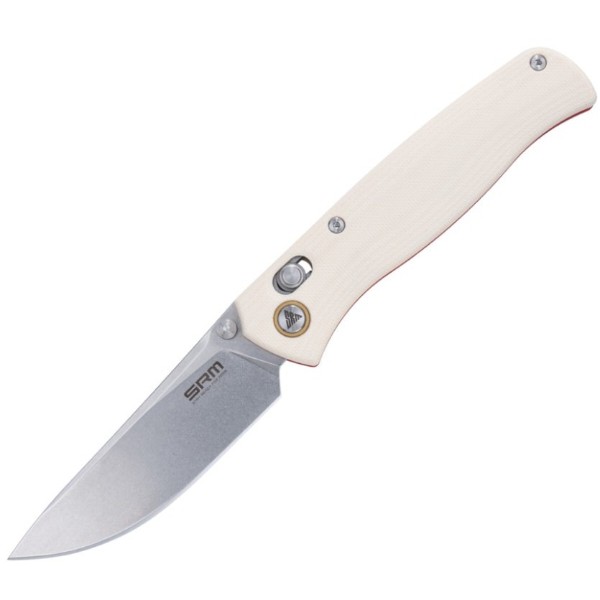 Фото - Нож туристический SRM Medal 255L-GT2 White