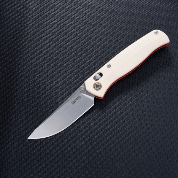 Фото - Нож туристический SRM Medal 255L-GT2 White