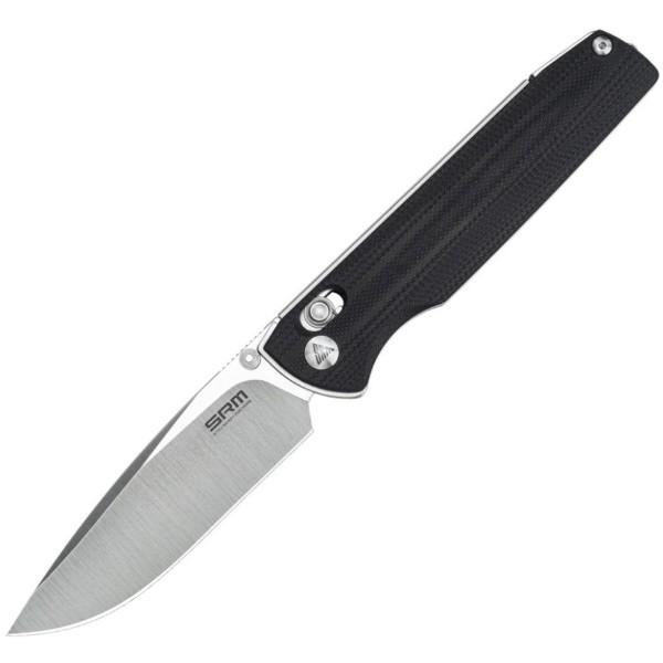 Фото - Нож туристический SRM Terrier 258L-GB Black