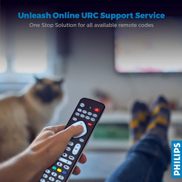 Фото - Уцінка - Пульт ДУ універсальний Philips Perfect replacement 8-в-1 (SRP2018/10)