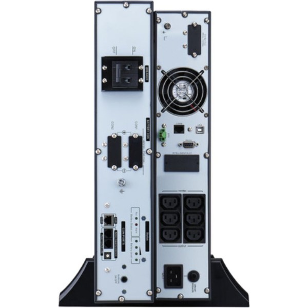 Фото - Джерело безперебійного живлення APC Easy UPS 1.8KW/2KVA Li-Ion OnLine Intelligent Card Slot 4U Ext. Runtime (SRVL2KRILRK)