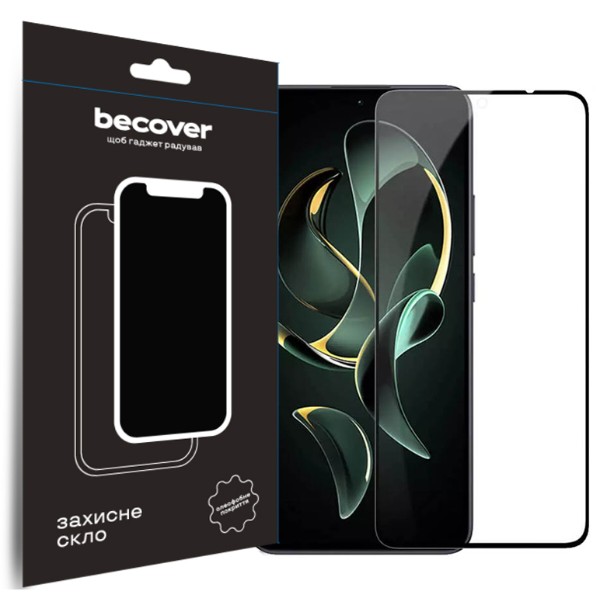 Фото - Защитное стекло для смартфона BeCover Xiaomi 13T/13T Pro Black (710171)